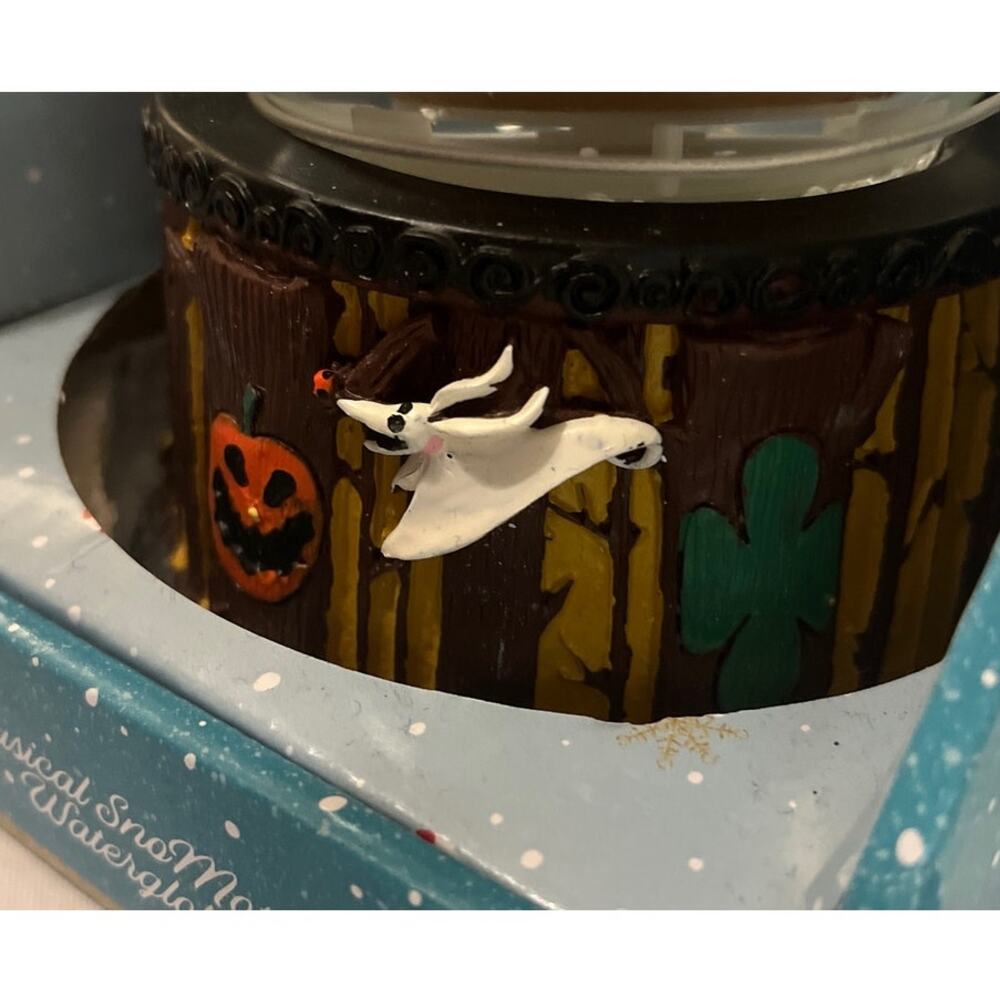 Disney The Nightmare Before Christmas Jack Skellington Musical SnoMotion Globe - Picture 15 of 15
